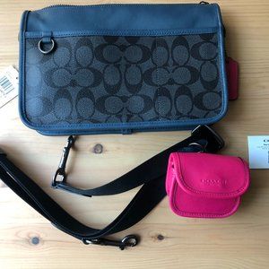 Coach Heritage Convertible Crossbody Bag